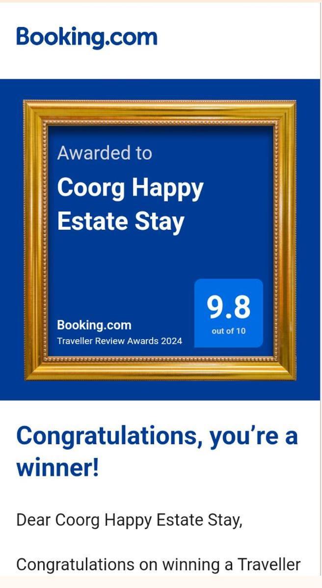 Coorg Happy Estate Stay Madikeri Exteriör bild